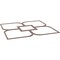 Ekena Millwork 78 34W x 78 34H x 14T Large Olivia Decorative Fretwork Wood Ceiling Panels, Walnut CELW79X79X0250OLVWA - alternate 10